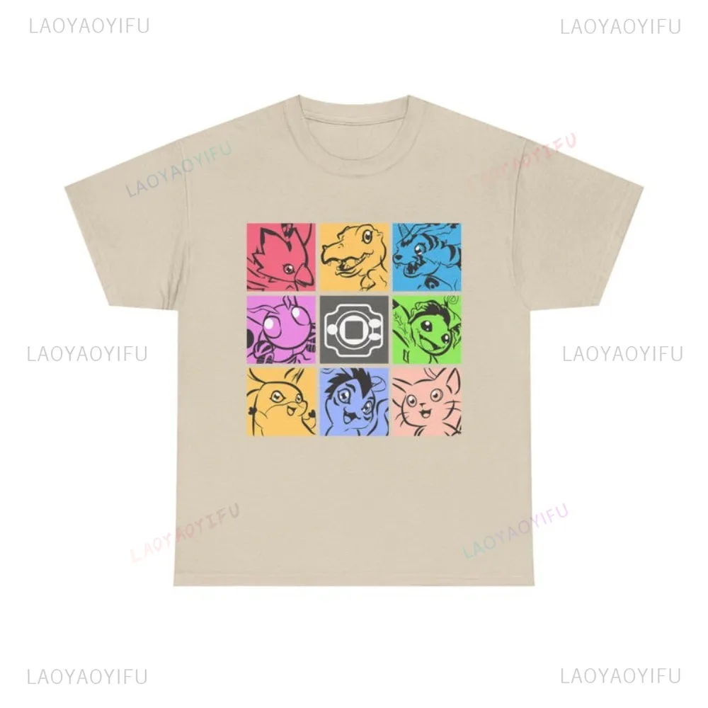 اليابانية اليابان أنيمي أوتاكو التي شيرت اليابانية مانغا الجرافيك تأثيري المحملة خمر ACG موضة عادية Harajuku رجل إمرأة الملابس #4