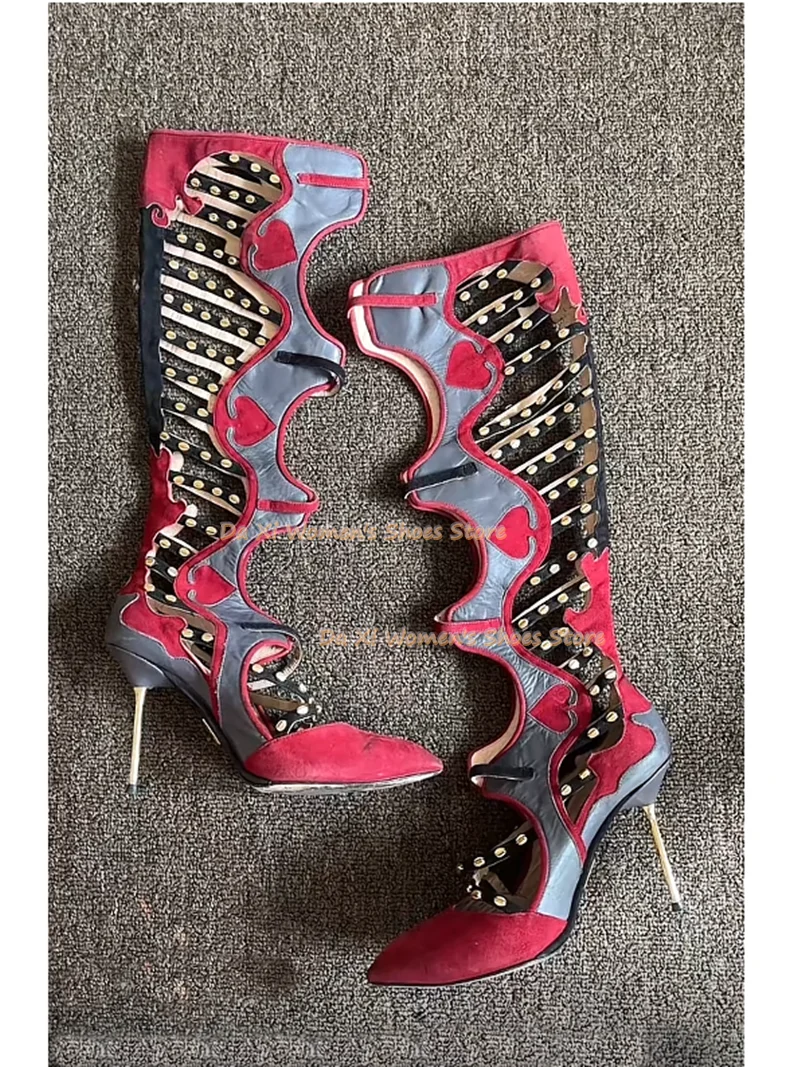 Decorative Stilettos Sandals Shoelaces with Rhinestone Beads product photo