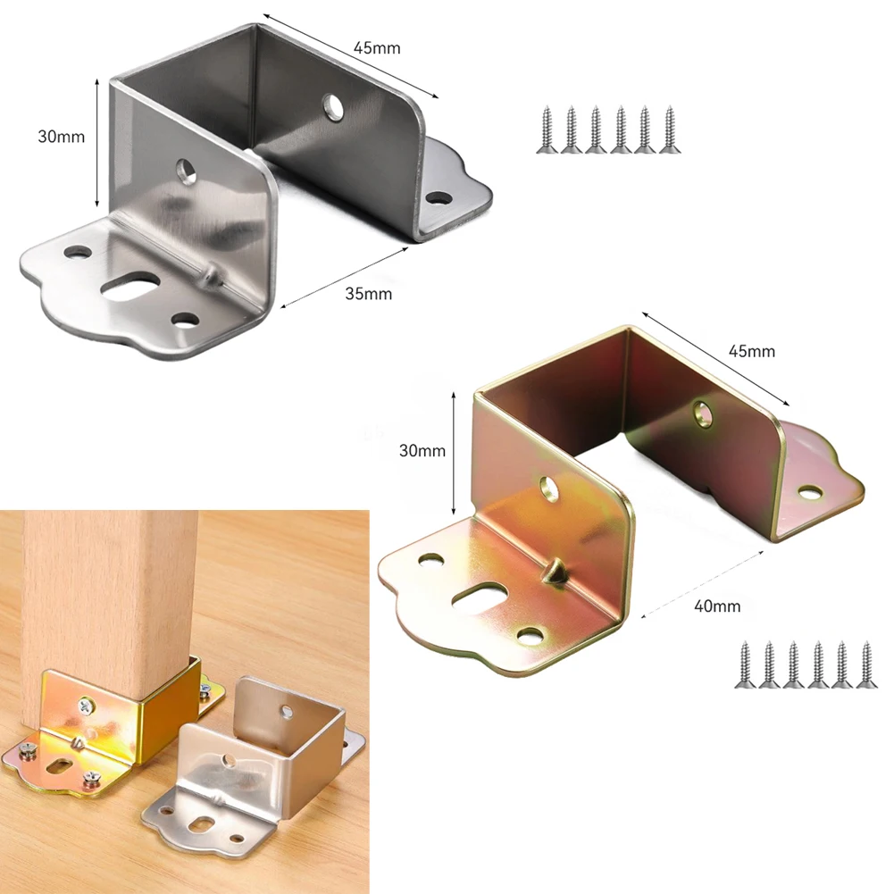 1 pz acciaio laminato a freddo a forma di U addensato letto ad angolo letto fascio di supporto cerniere letto gancio angolo codice 32/35/40mm parti hardware