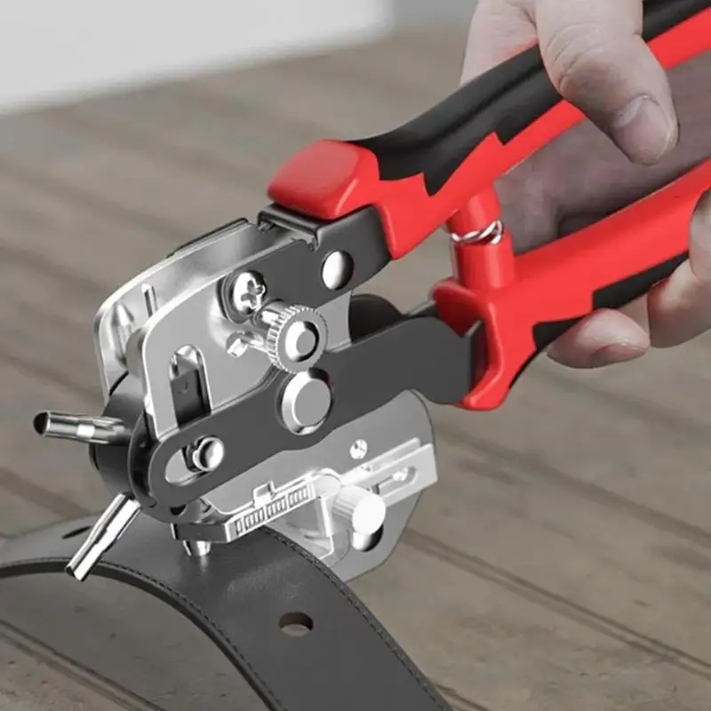Leather Hole Punch Leather Tools Multifunctional Ordinary Carbon Steel Belt Puncher Punching Tool Belt Hole Puncher Crafts Tool