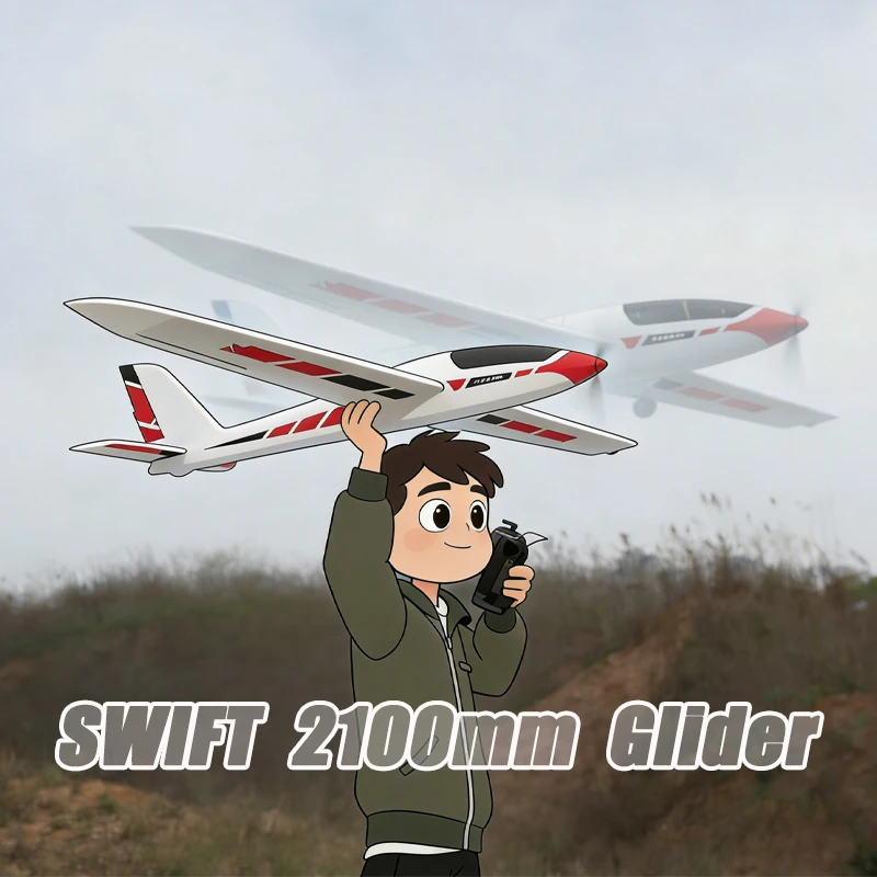 

Радиоуправляемый самолет X-Fly RC: новейший FPV-носитель X2100, электрическая модель с дистанционным управлением, 2100 мм, суперразмах крыльев, планер, подарок