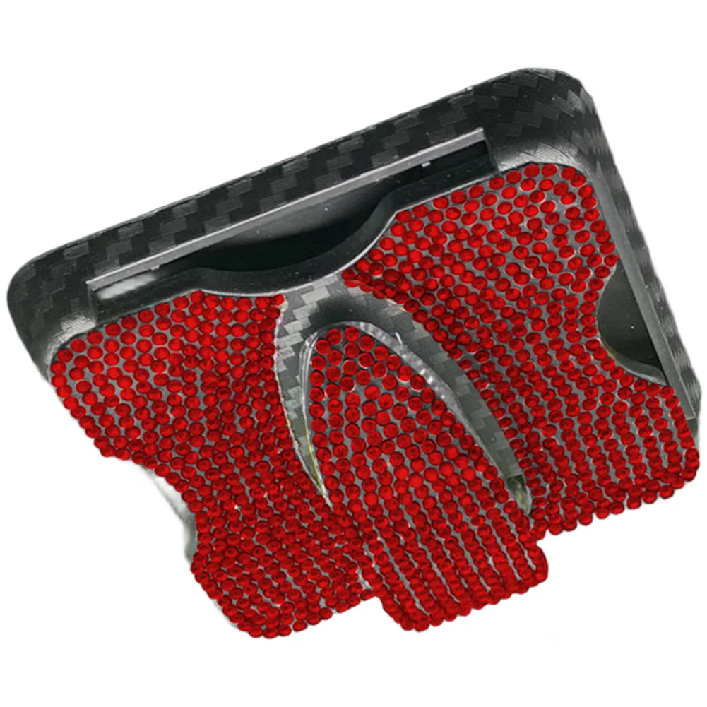 مشبك نظارات السيارة لواقي الشمس حامل متعدد الوظائف مع فتحات لبطاقات النظارات الشمسية والتذاكر دوران 360 درجة #4