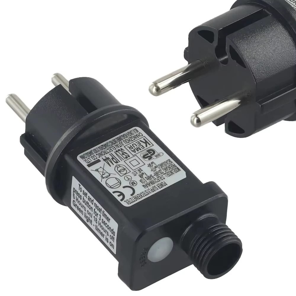 

31V 6W Power Supply Adapter LED Transformer Waterproof IP44 EU Plug Adapter LED Driver Low Voltage for Christmas Tree Lighting