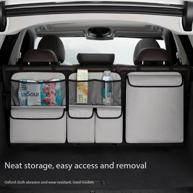 

Car Seat Back Hanging Storage Bag, Multifunctional Trunk Combination Storage Bag,Car Storage Box