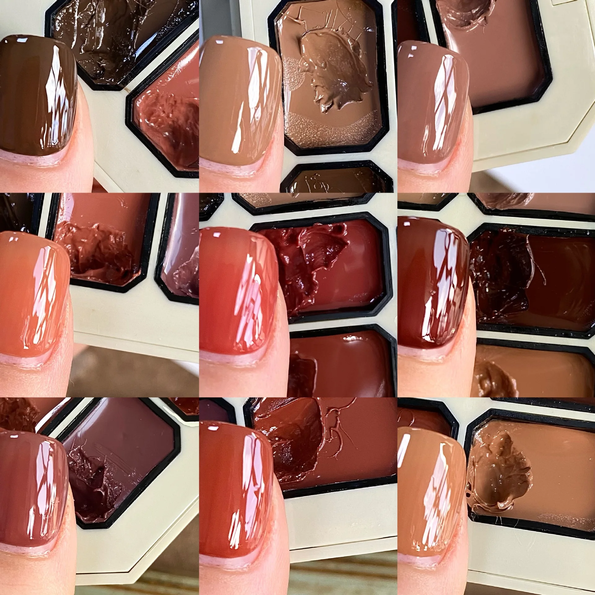 9 Farben feste Nagelgel-Palette Soak Off UV/LED Nagellack Lack Salon Gel Maniküre Lack Jelly Salon Gel Semi Permanent Hybrid – Detail 6