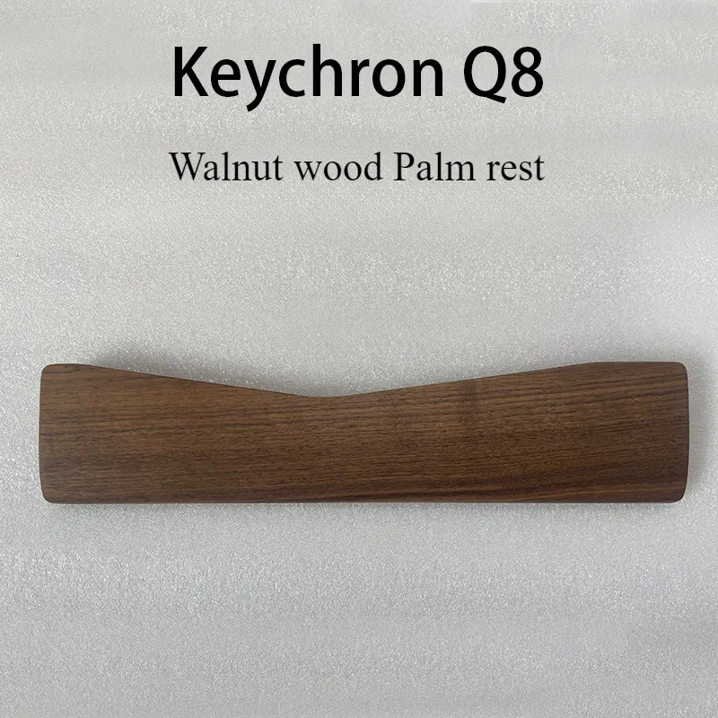 Leobog A75 Keyboard Palm Stand Custom Walnut Wood Support Wrist Pad Adapter Hi98 K81 Resin Wrist Rest Mechanical Keyboard Office