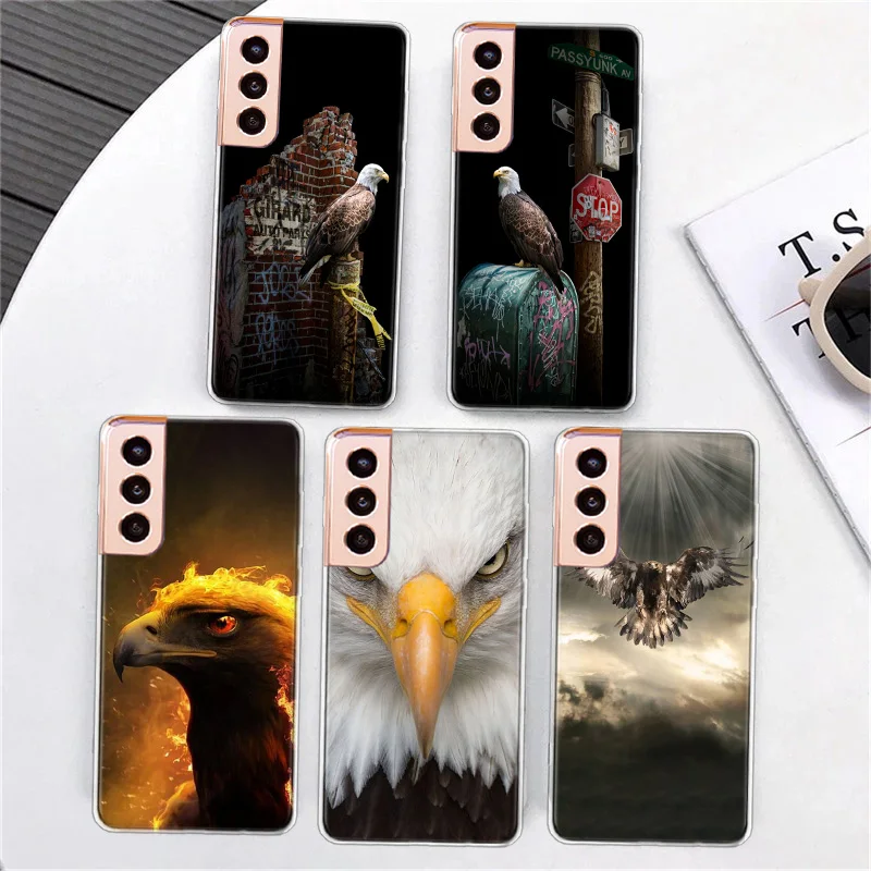 Air Hunter Eagle Fierce Condor Phone Case For Samsung A15 A25 A35 A55 Galaxy A70 A50 A40 A30 A20 A20E A20S A05S M12 M21 M30 M