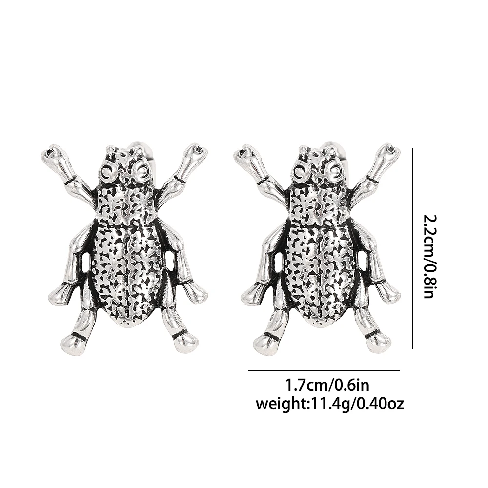 Męskie spinki do mankietów osobowości chrząszcz Cerambycidae guzik Gemelos do do koszuli garnituru biżuterii