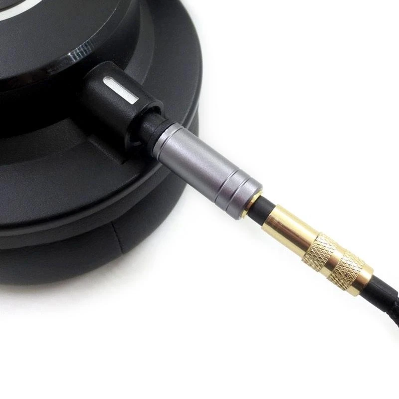 Audio-Adapter 3,5 mm Klinke für ATH-M40X ATH-M50X Kopfhörer-Kits E74A – Detail 1