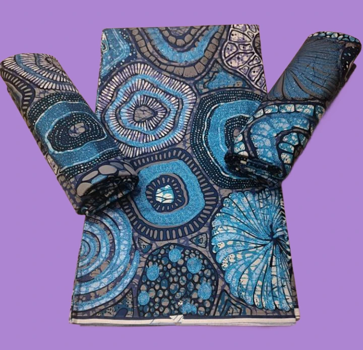 Veritable Hollandais Super-W garantizado tela con estampado de cera súper Real vestido Pagne holandés cera súper grande Original 100% satén de algodón