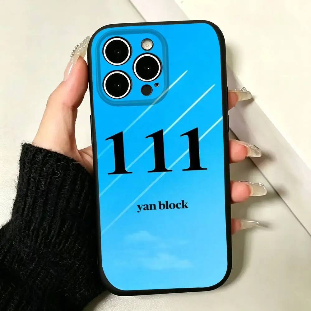 Y-Yan Block 111 444 Cool Phone Case For iPhone 17 pro max,16,15,14,13,12,11 Plus,Pro Max,XS,mini,Cover Cell phone Black Case - view 5