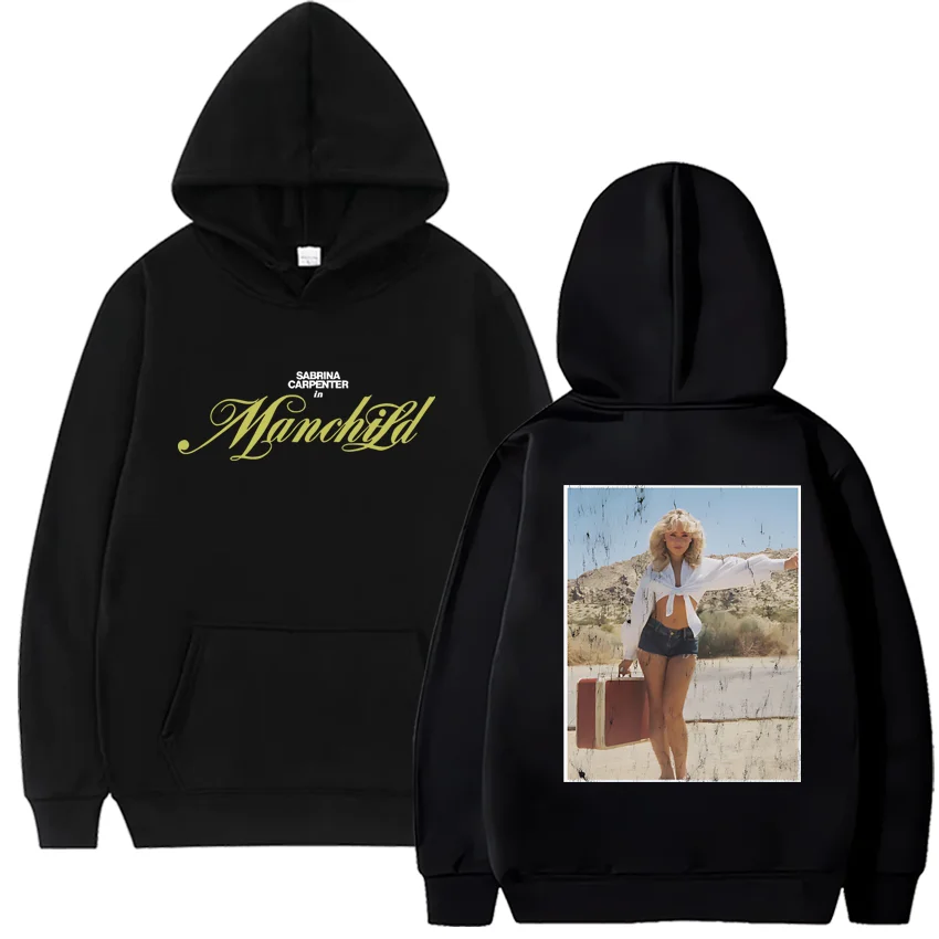 

Sabrina Carpenter Style Graphics Hoodie NEW clothes vintage Long sleeve Casual Hoodies Fleece Loose Pullover Hip Hop Streetwear