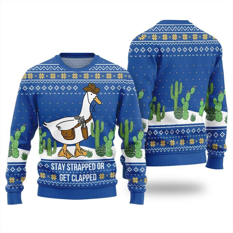 Mens Xmas Fashion - Pull de Noël moche pour homme,