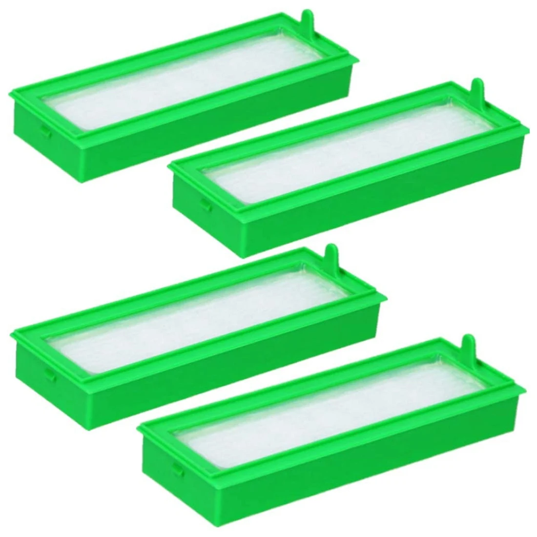 4ตัวกรองที่เหมาะสำหรับ VR200 Vorwerk KOBOLD และหุ่นยนต์ดูดฝุ่นที่ VR300สำหรับเครื่องดูดฝุ่นถังเก็บฝุ่น