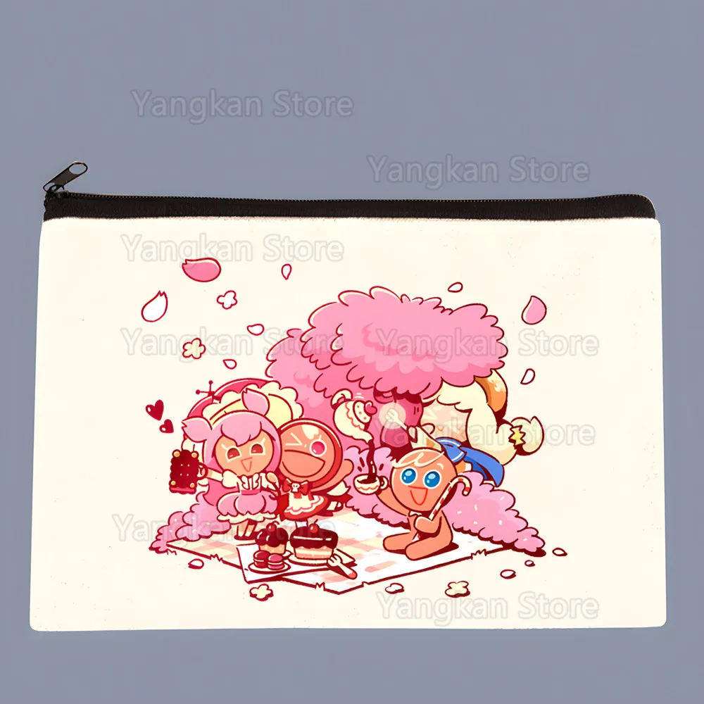 

Новая сумка-органайзер Shadow Milk Cookie Run Kingdom Pure Vanilla с графическим принтом, для помады, парфюмерии и косметики, для офиса