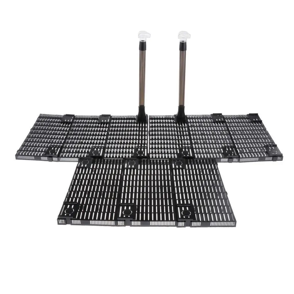 Practical Aquarium Undergravel Filter Board Black for Aquarium