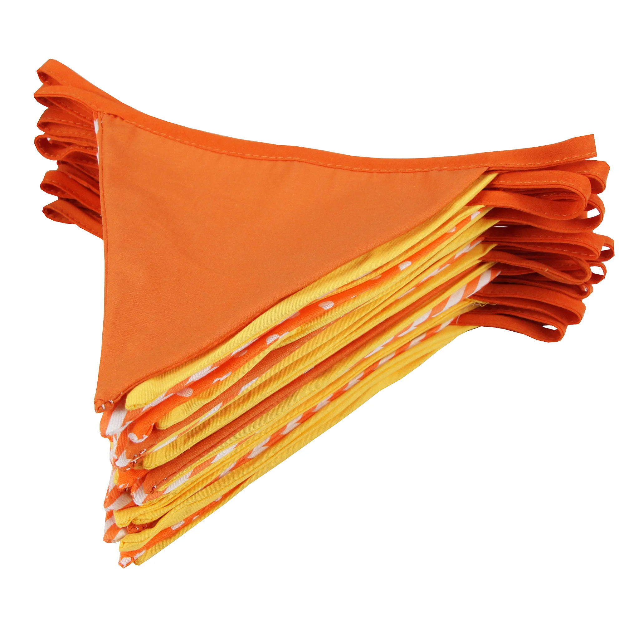 Neue 10 mt 36 fahnen Weiß Baumwolle Spitze Stoff Bunting Flags Hochzeit Party Dekoration Banner Hause Braut Dusche Bunting Garland – Detail 9