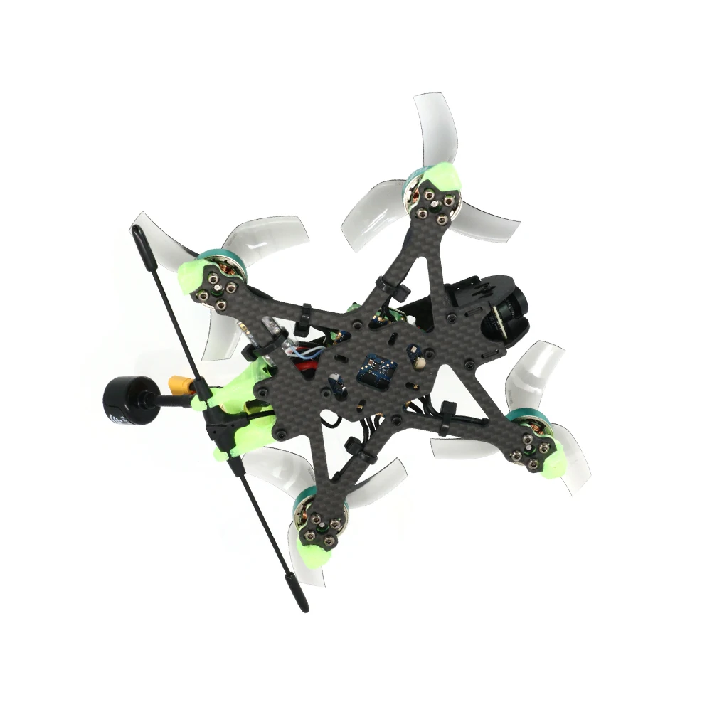 2.5 นิ้ว RC FPV Racing Drone พร้อม Nano4 1/3 "800TVL กล้อง QAV250 ยาวเที่ยวบินระยะทาง DIY Freestyle Racing FPV Drone