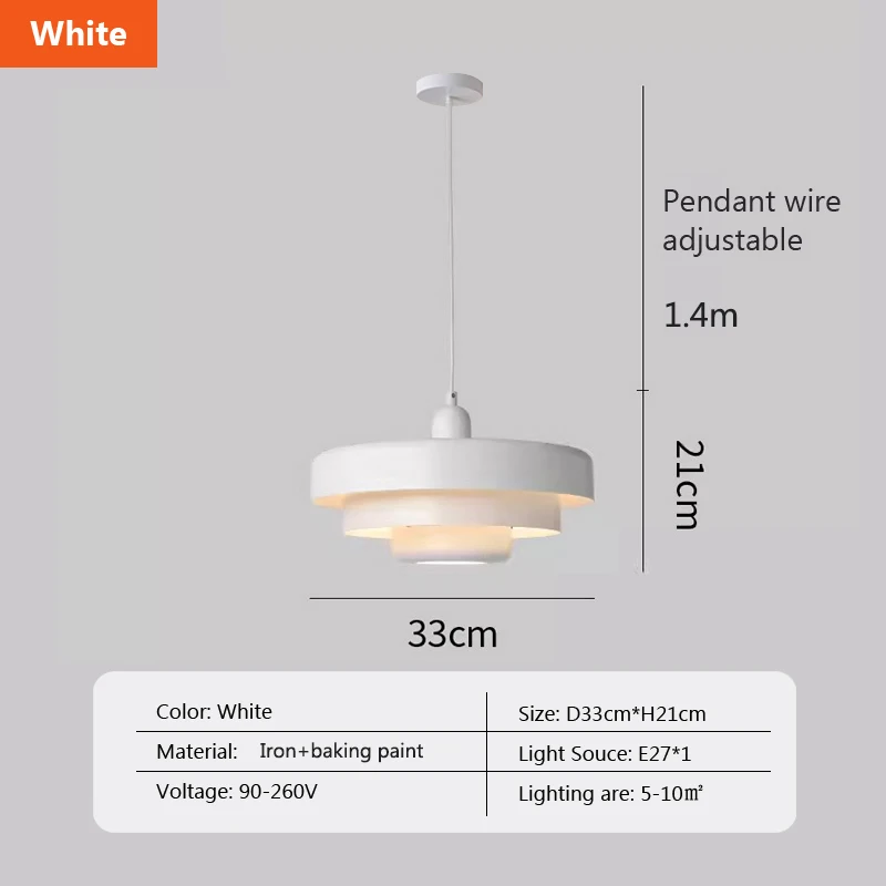 Middeleeuwse retro LED-plafondkroonluchter Oranje hanglamp Eetkamer Restaurant Home Decor Verlichting voor Cafe Bar Hanglampen