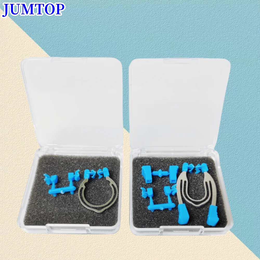 Dental Sectional Matrix Metal Spring Clip Rings Autoclavable Contoured for Restorative Dentist Tools
