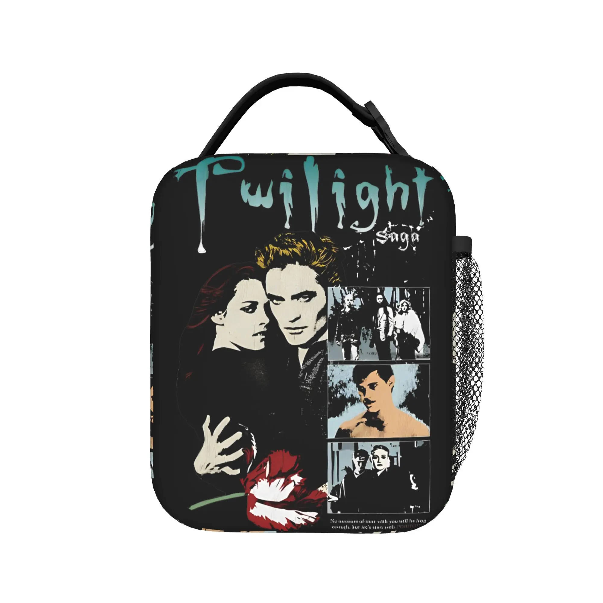 Twilight Saga MOVIE Insulated Lunch Bag High Capacity  Reusable Thermal Bag Tote Lunch Box Beach  Picnic Food Handbags