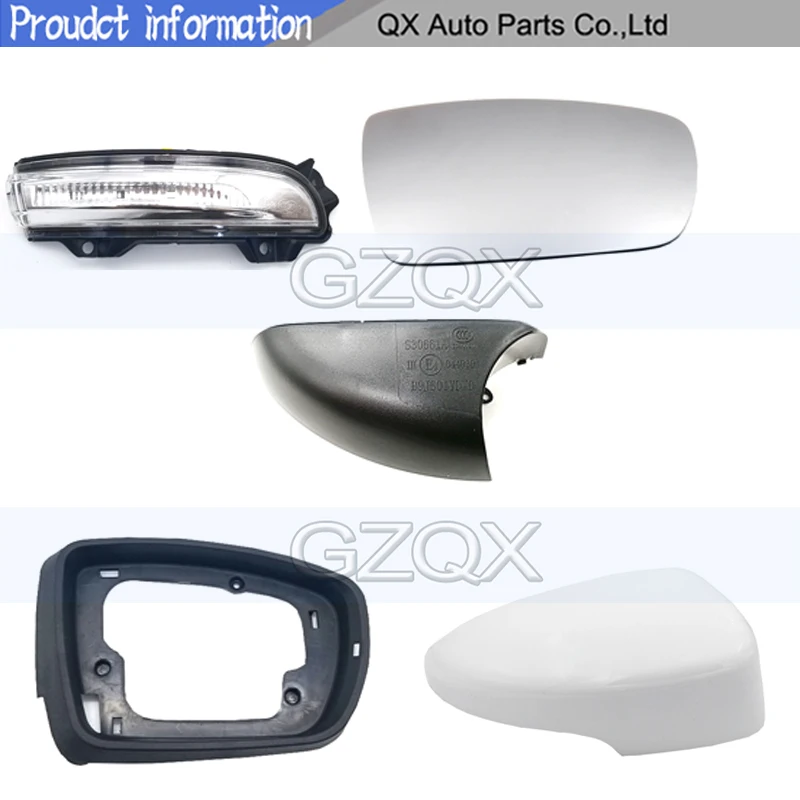 Kamshing Rearview Mirror Cover Shell Frame Lens Light Lamp For CHANGAN CS15 2017 Outside Mirror Cover Cap Housing Lens