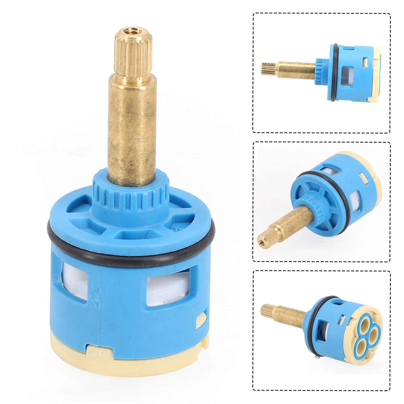 

Watersaving Replaces Ceramic Spool Shower Room Faucet Water Replace Valve Kitchen Parts For VS-1205 Mixer Tap Cartridge Diverter