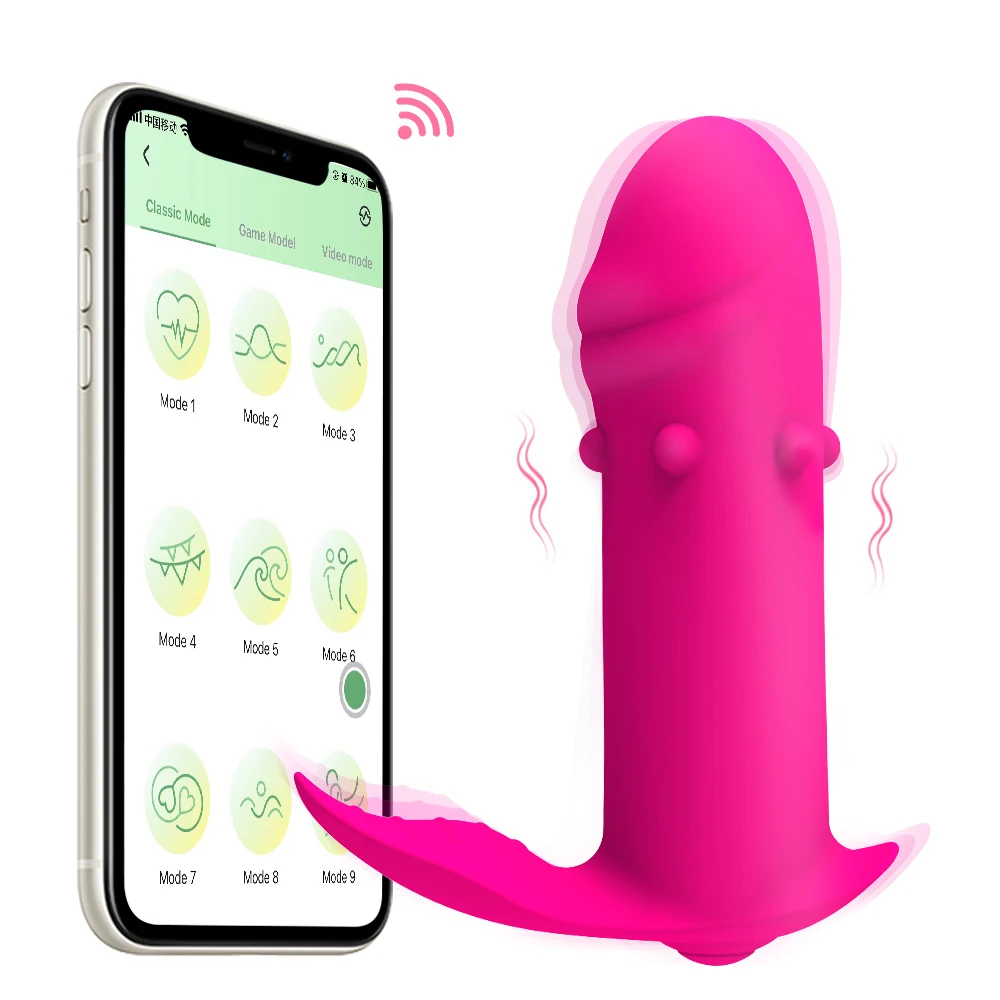 

Wearing App Wireless Bluetooth Remote Control Vibrator Dildo Clitoris Female Vaginal Vibrator Ball Vibration Sex Toy For Women