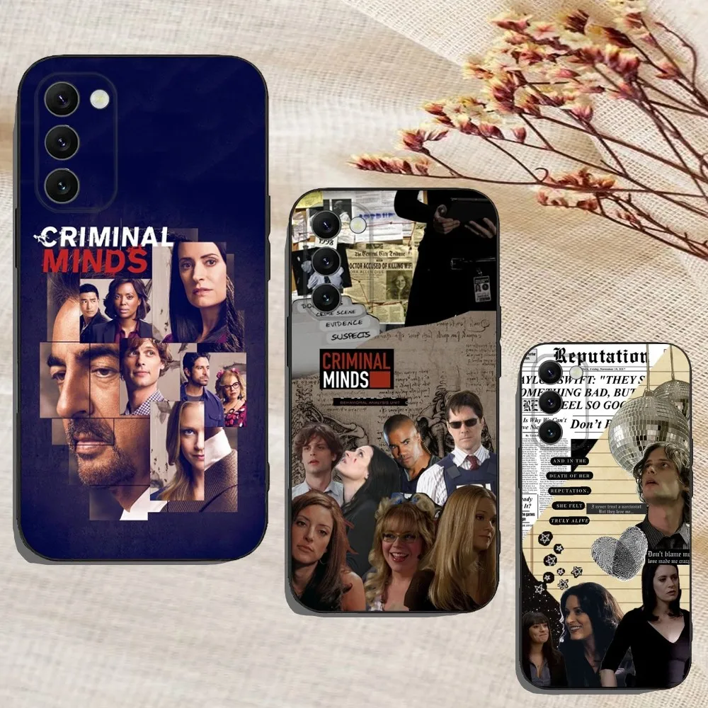 Criminals Minds TV Cover Telefoon Case Voor Samsung Galaxy A13,A21s,A22,A31,A32,A52,A53,A71,A80,A91 Zachte Zwarte Cover