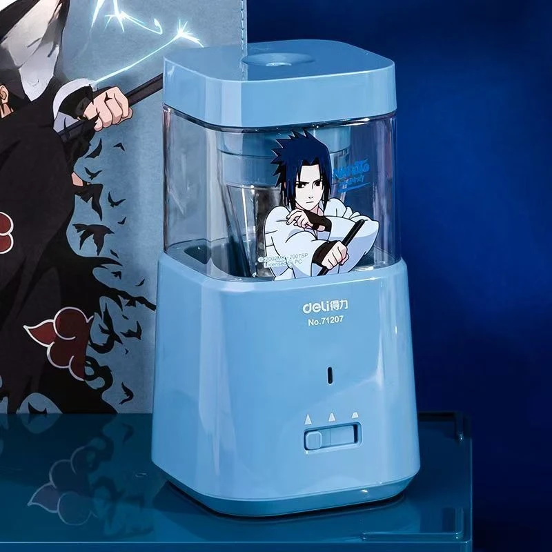 

New Naruto anime fully automatic rechargeable pencil sharpener cute cartoon electric pencil sharpener for middle school students