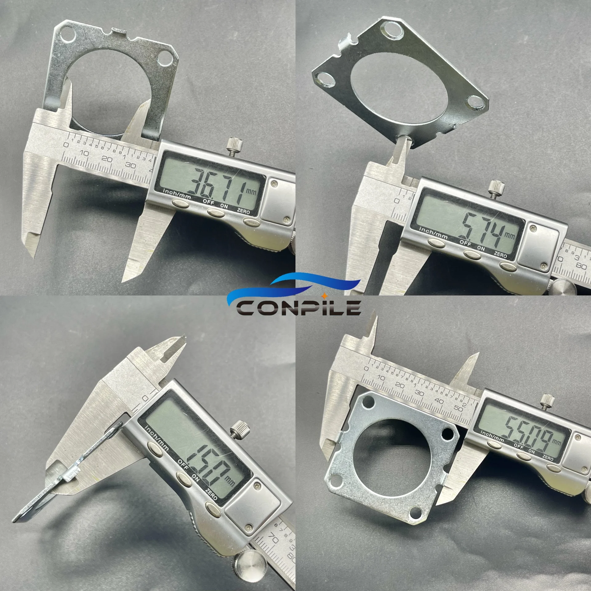 10 Chiếc Cho Valeo Bosch Huachuan Halla Mitsubishi Xe Máy Phát Điện Mặt Trận Vỏ Chịu Lực Đĩa Cố Định Tấm Vách Ngăn