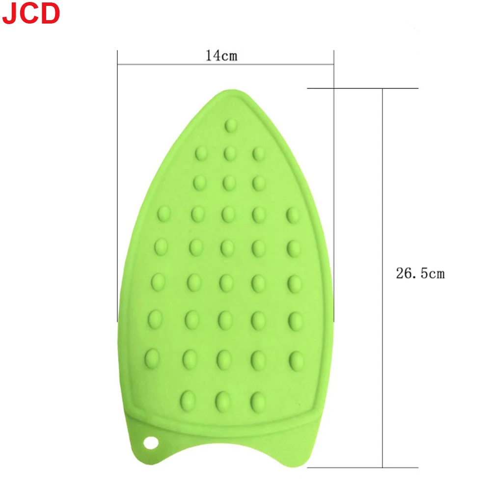 1pc 73g Thick Silicone Heat Insulation Pad Ironing Mat Foldable Household Solid Color Silicone Iron Mat Home Laundry Products