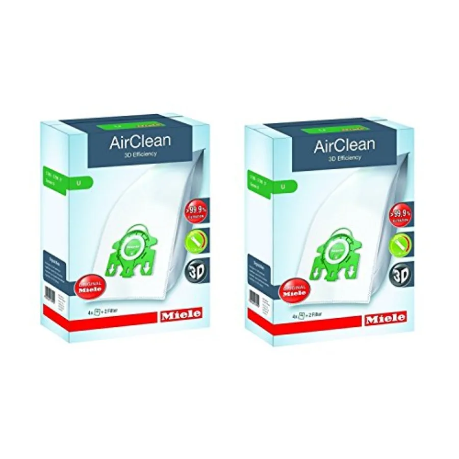 

Пакеты-фильтры Type U AirClean для вертикальных пылесосов S7, 8 штук