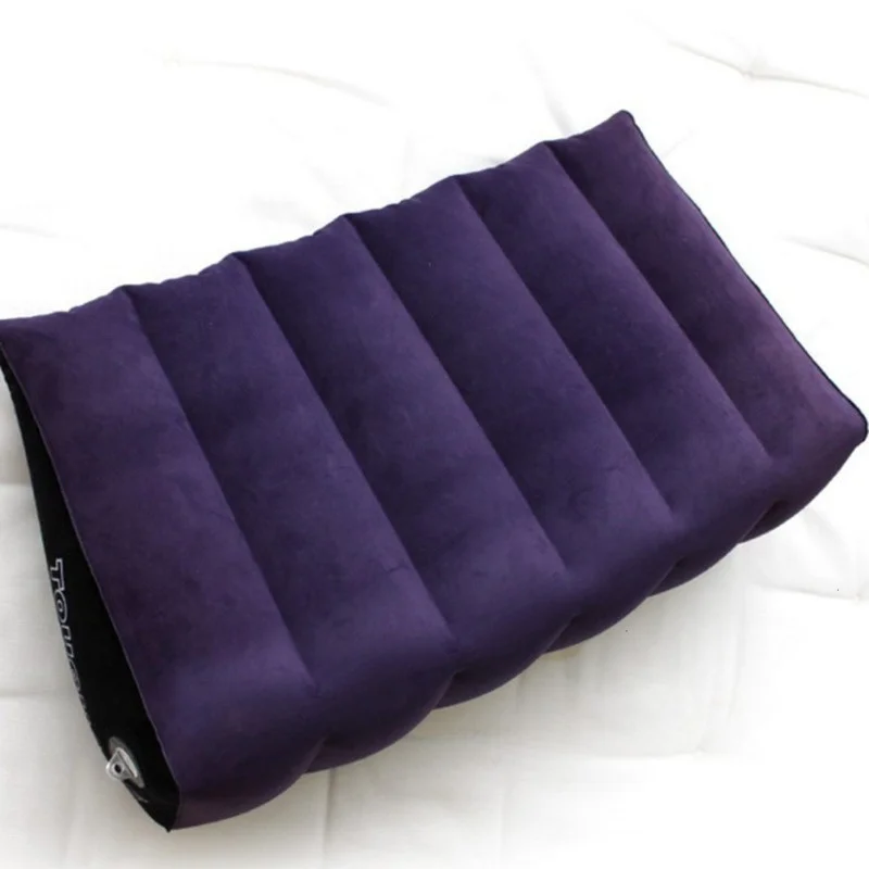 TOUGHAGE Large Ramp Inflatable Pillow Sex Sofa Bed Wedge Cushion Love Position Couple Toys PVC Adult Furniture For Sleeping