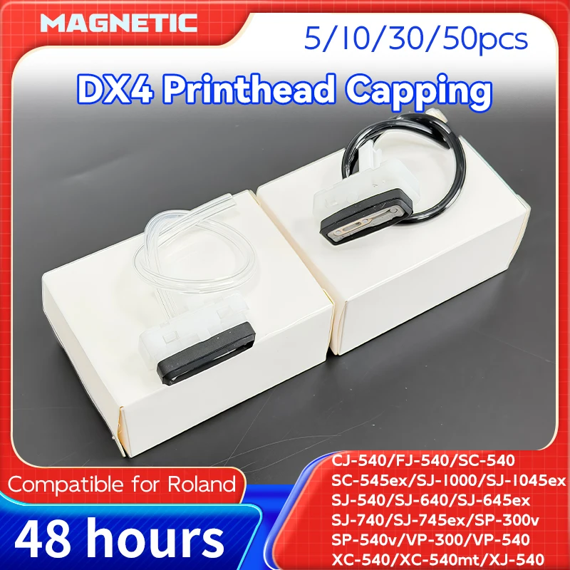 5/10/30/50 Pcs DX4 Printhead Capping Station For Roland XC540 VP540 SP540 RS640 FH740 XJ540 XJ640 Mimaki JV3 Cap Top Assy