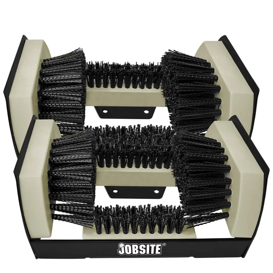 

The Original Boot Scrubber All Weather Industrial Shoe Cleaner Scraper Brush 2 Pack