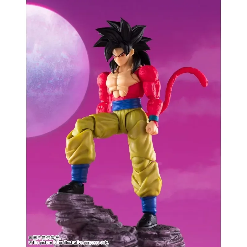 ในสต็อก Dragon Ball Demoniac Fit SSJ4 SSJ Son Goku Wild Power GT หัวอะนิเมะ Action Figure ของขวัญของเล่นคอลเลกชัน