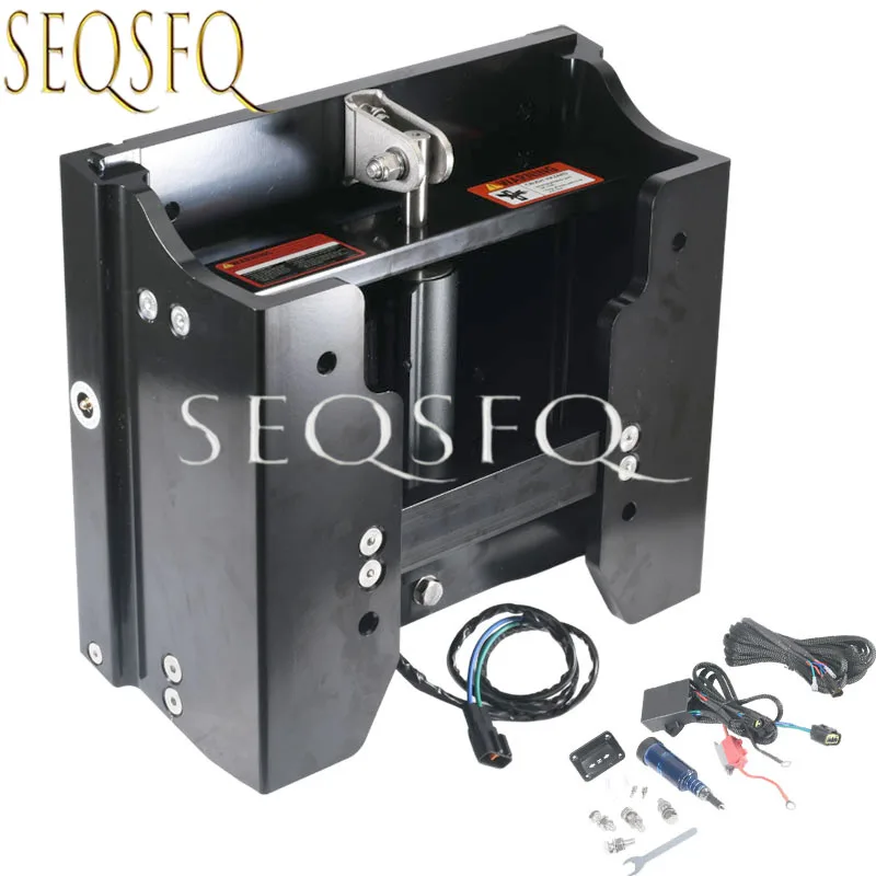 JPH3500 ApexRise Electro-hydraulic Trance Lift Heavy Duty Aluminum Hydraulic Jack Plate Lift for Outboard Motor 150-450HP