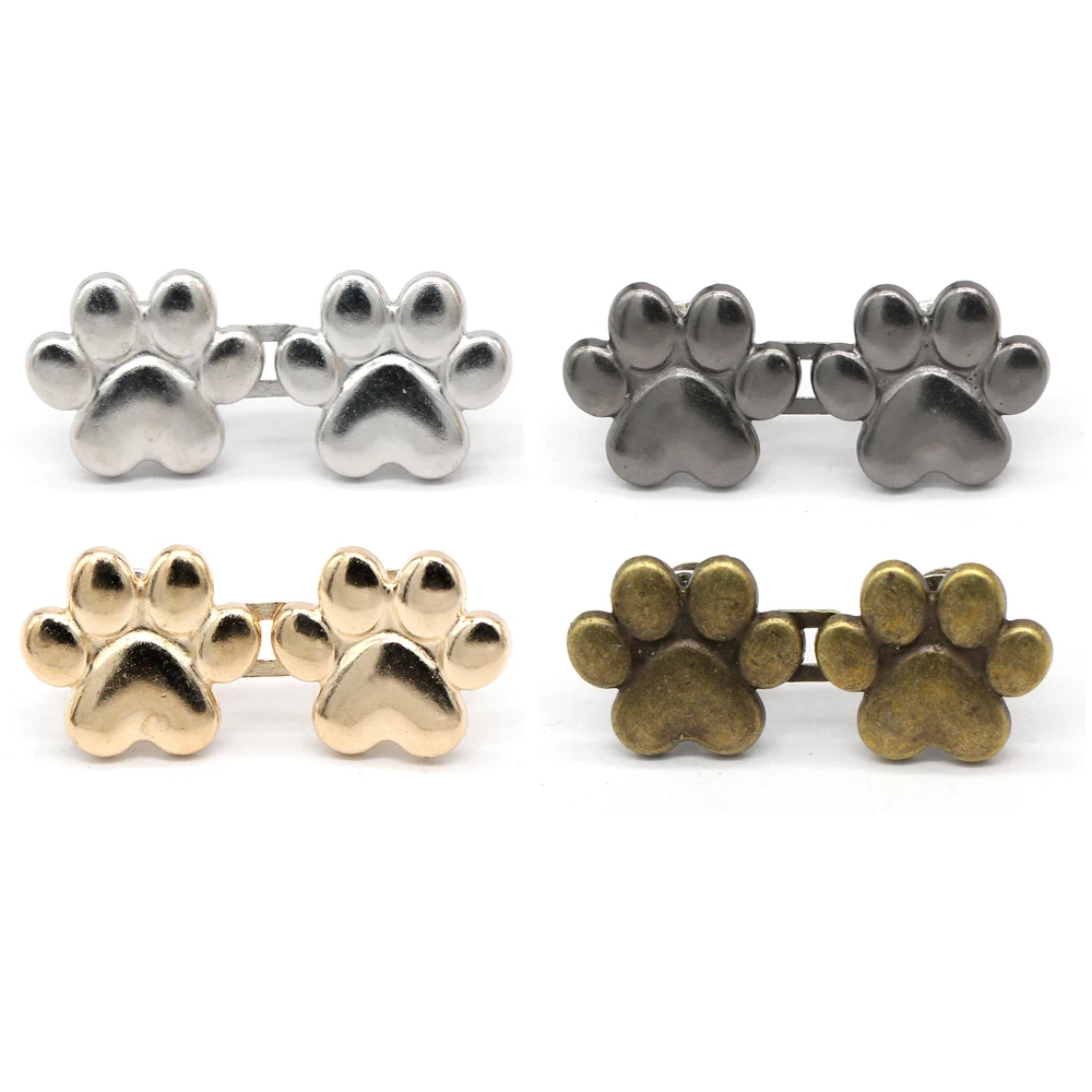 EQUBO 1/2Set Animal Button Adjuster for Pants Skirts Waist Tightener Adjustable Waist Buckle for Jeans DIY Clothing Supplies