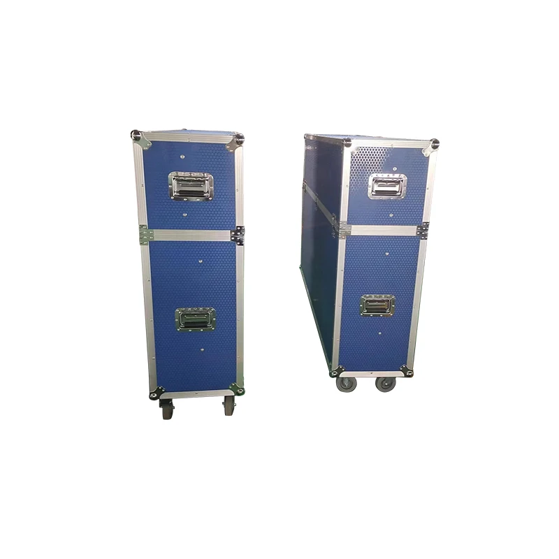 

Factory Supply Aluminum Tool Flight Cases for LED TV Screens with Wheels