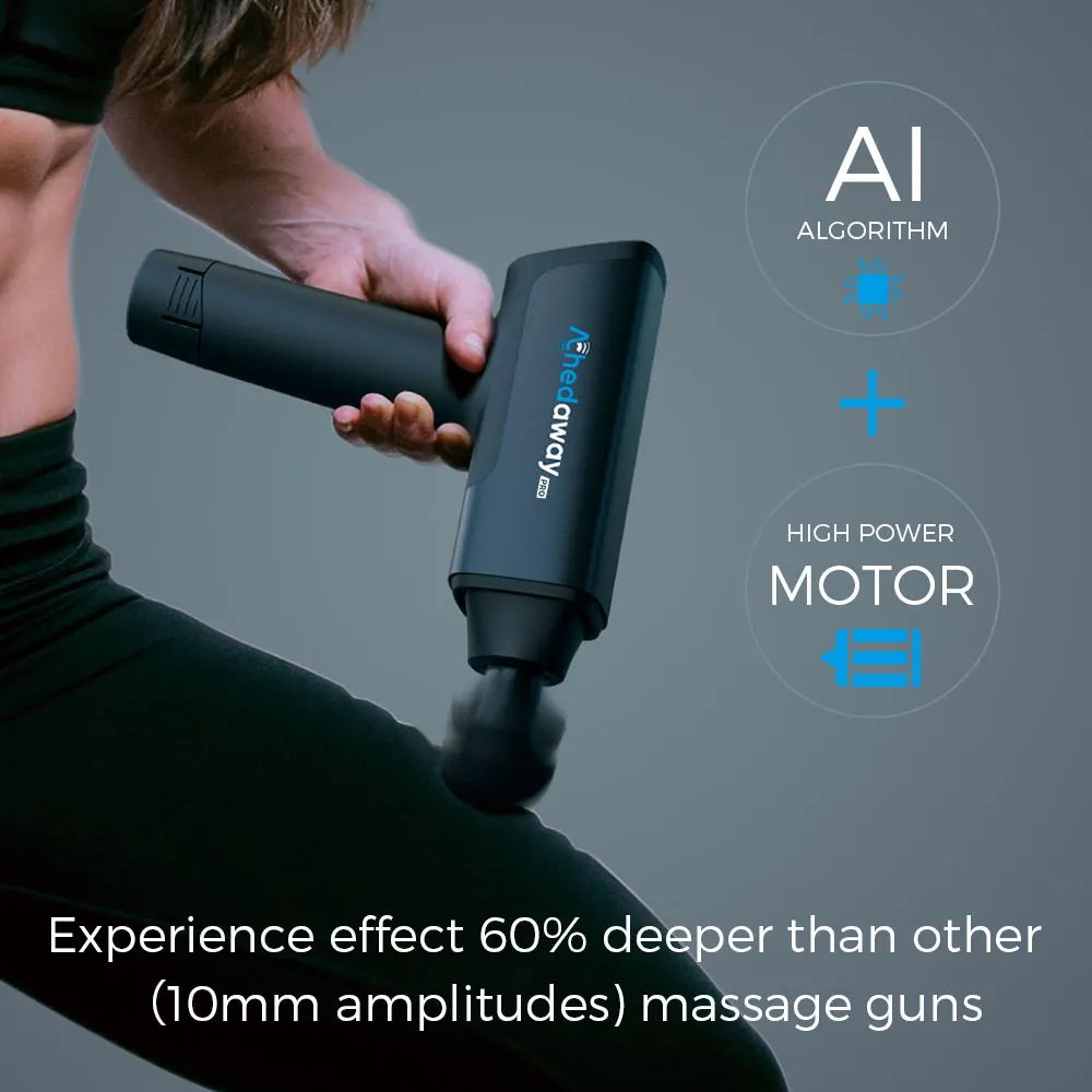 16MM Deep Tissue Muscle Massage Gun / Best Electric Cordless Body Sports Percussion Massage Gun