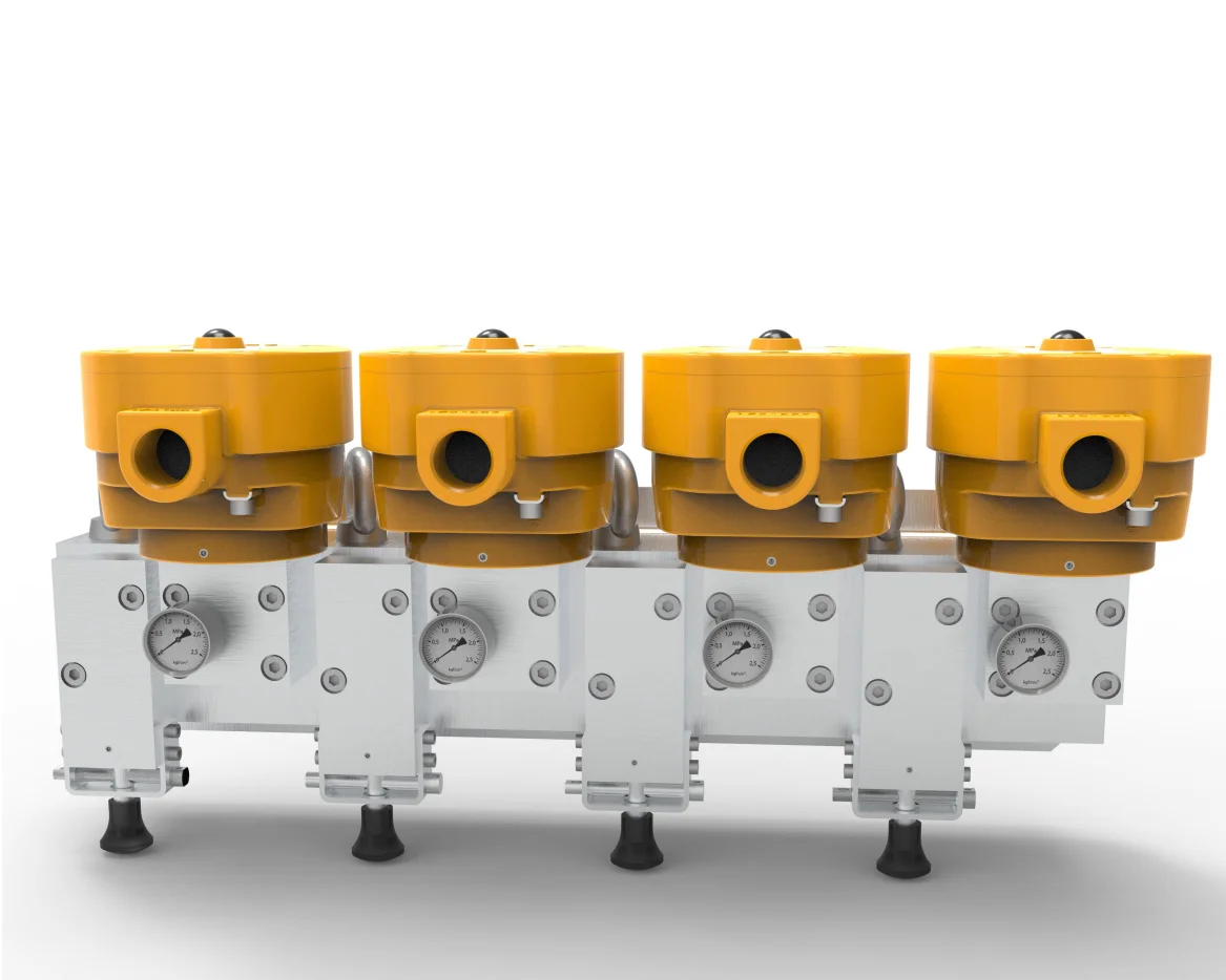 2oo3 Redundant Solenoid Valve Direct Acting Directional Control Valve 24V DC 220V AC Pneumatic Automation Component