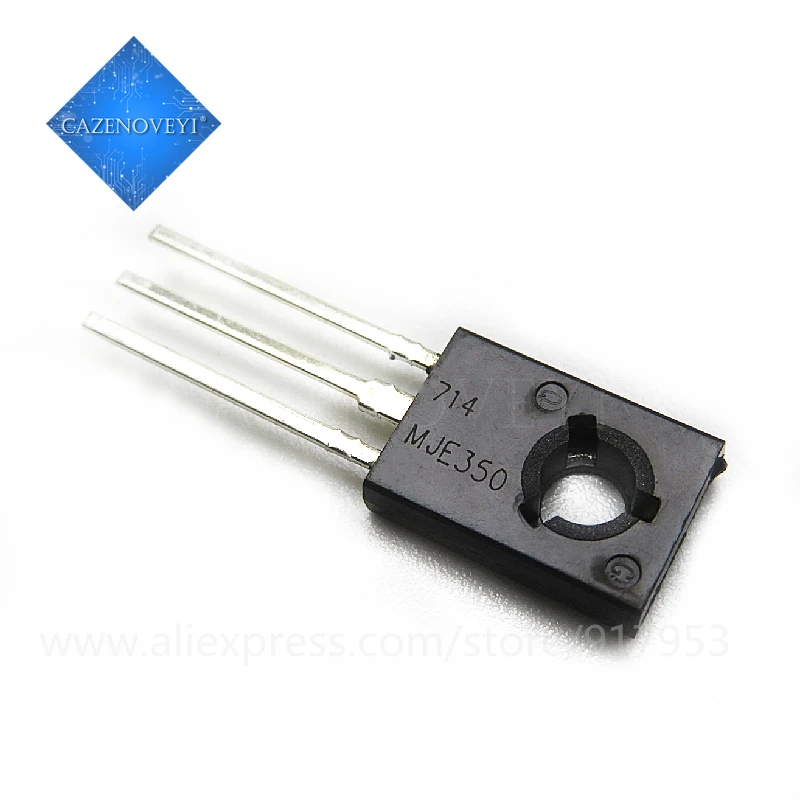 10 pçs/lote (5PCS MJE340 + 5PCS MJE350) MJE340G JE340G MJE350G JE350G TO-126 Em Estoque