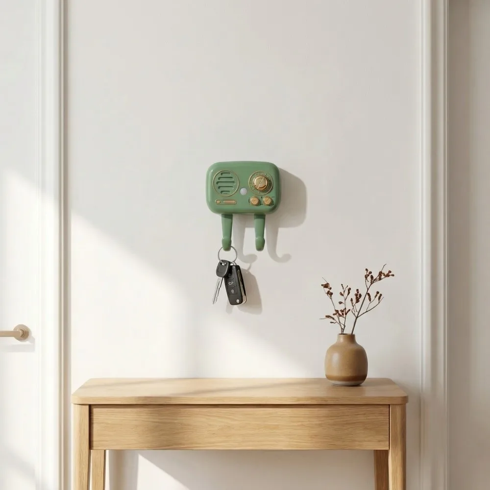 

Простое управление, интеллектуальное голосовое напоминание, чувствительный индукционный датчик, дизайн в стиле ретро-радио, датчик-напоминание для дверей, автоматическое оповещение