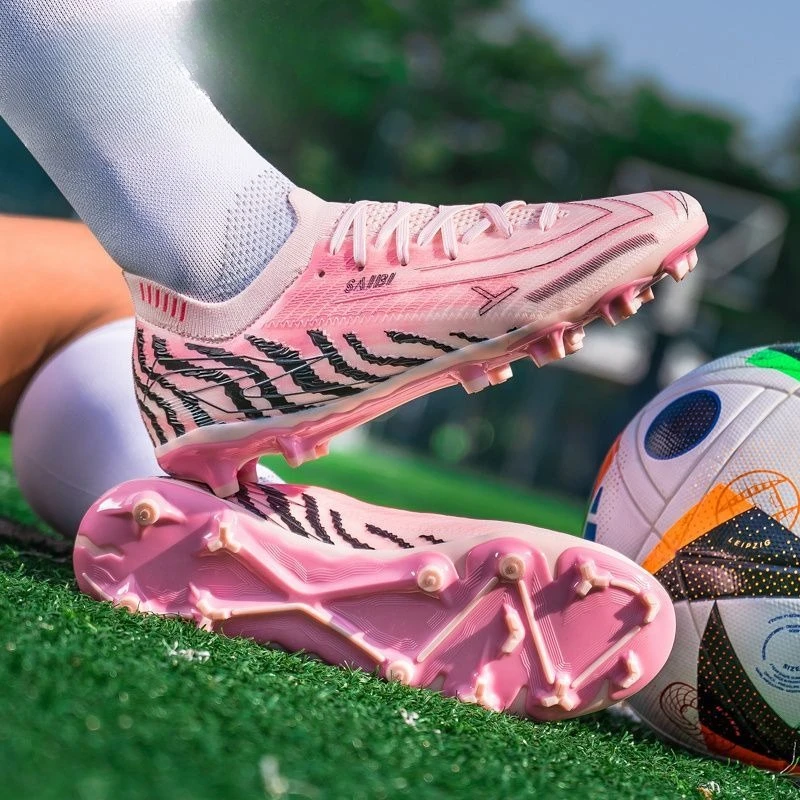 

Профессиональные футбольные бутсы для мужчин, дышащие, сетчатые, для игры на открытом воздухе, износостойкие, для игры на газоне, на шнуровке