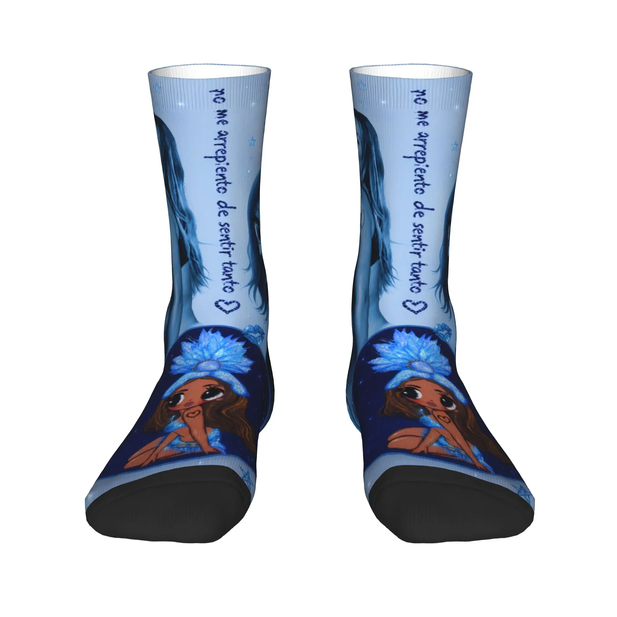 Karol G Stockings Men Singer 2026 Socks Quality Funny Socks Winter Outdoor Sports Anti-Slip Design Socks Gift