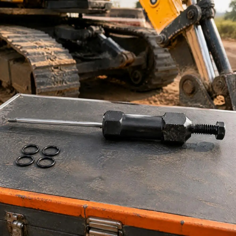 Lubricant Flow Restorer Grease Fitting Unclogger Tool Heavy Duty Grease Fitting Tool Zerk Nipple Unclogger for Vehicles Tractors