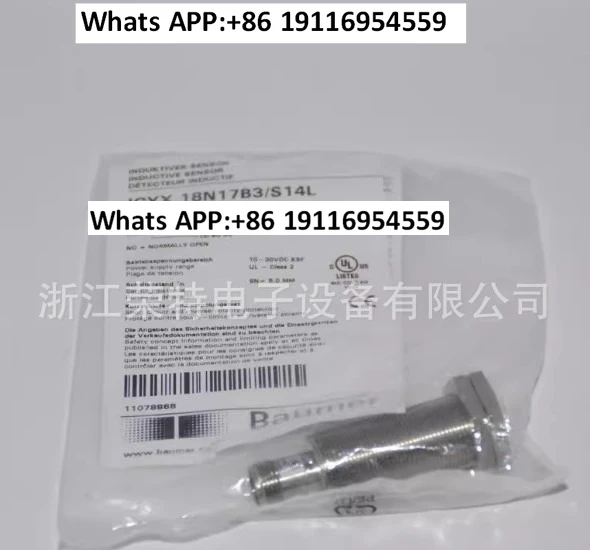 Sensor indutivo Baumer IFRM18N33T1/PLIFRM18N33T1/S14L