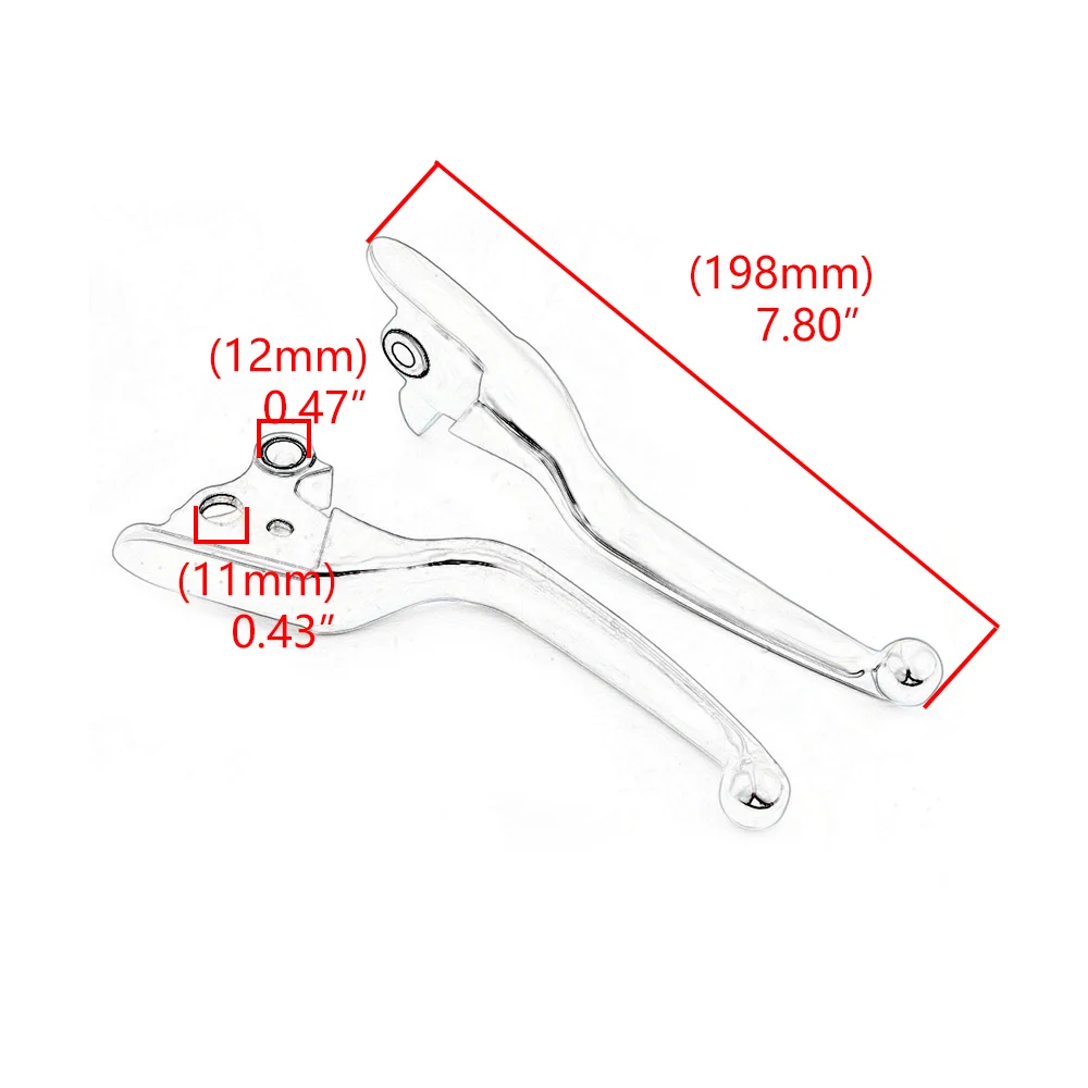 For Harley CVO Road King treet Glid Road King FLHR 2008-2016 Motorcycle accessories Aluminum  Brake Handlebar Clutch Levers