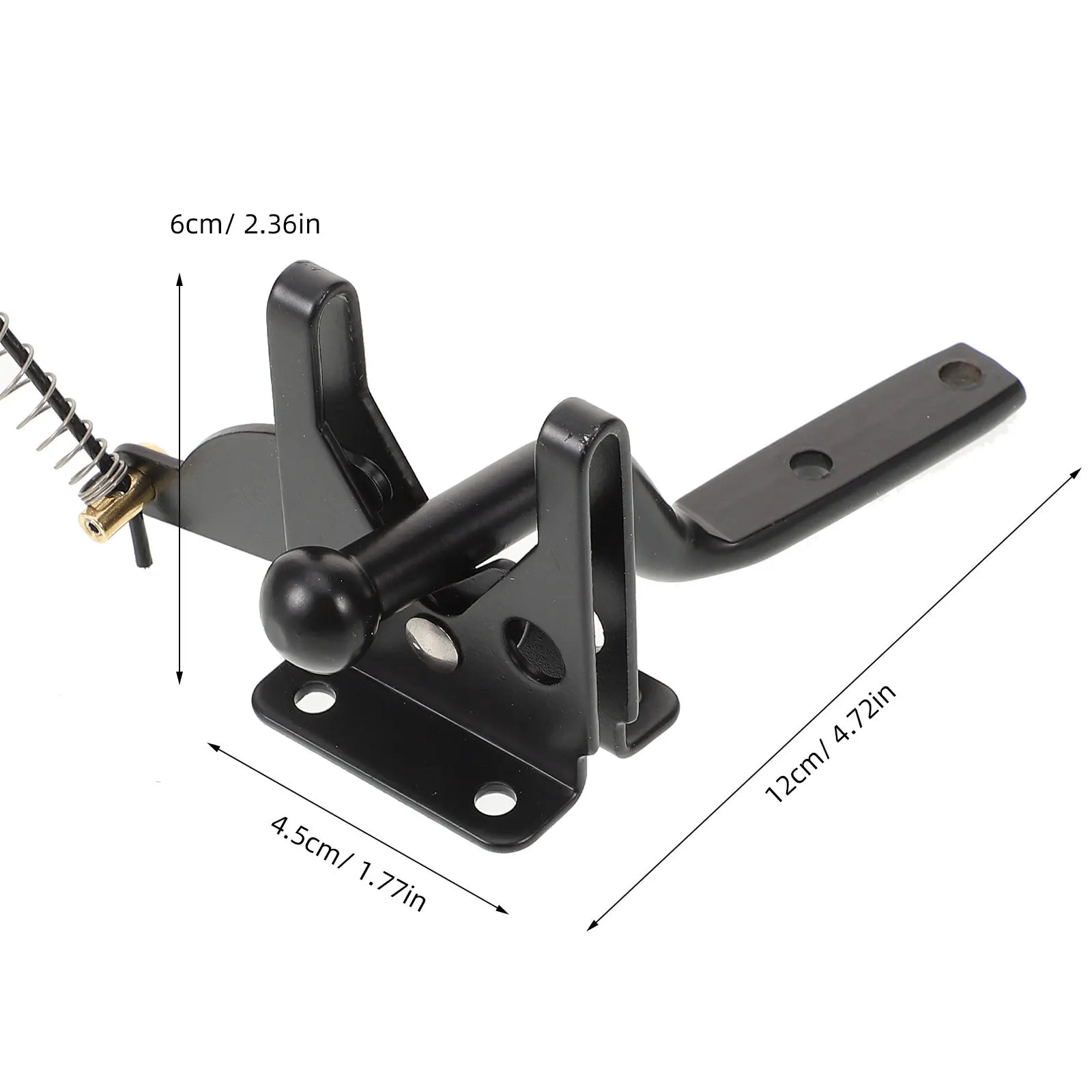 مفصل بوابة سياج الحديقة بتصميم كلاسيكي، مادة متينة، سهلة التركيب، أمان مناسب لسيناريوهات متعددة، معدن خشبي